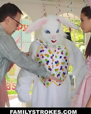 FamilyStrokes - Kuumotva Teini-Ikäinen Pulversized by Easter Bunny Step Setä