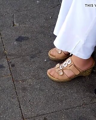 Bunicuță Nailon Picioare în Pantofi de plută