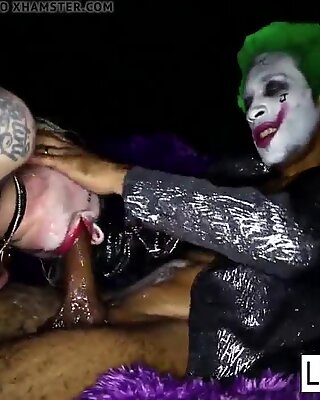 Cos Play Whorley Quinn gets fucked by the Joker