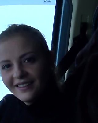 Busty european teenager collection fucked within the vehicl