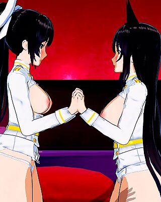 Azur Lane - Atago e Takao 3D Hentai Sexo A 3