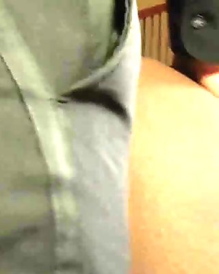 Cute teen girl bends over fucks pussy-aocamsdotcom clip 2