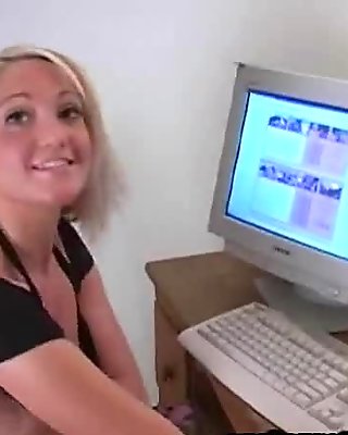 The most beautiful blonde hole seen video 2