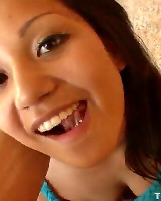 Asian Lana Violet takes that dick in her mouth